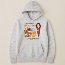 Just A Girl Who Loves Fall Prevention Nurse Autumn Gift - Personalized Shirt