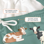 Just A Girl Who Loves Heifers - Personalized Sweatpants