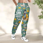Just A Girl Who Loves Heifers - Personalized Sweatpants