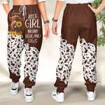 Just A Girl Who Loves Highland Cows - Personalized Sweatpants