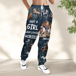 Just A Girl Who Loves Horses - Personalized Sweatpants