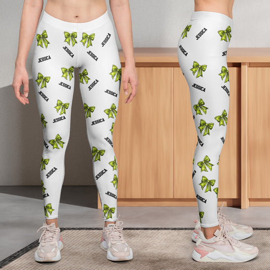 Just A Girl Who Loves Tennis - Personalized Leggings