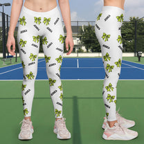 Just A Girl Who Loves Tennis - Personalized Leggings