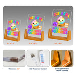 Just A Kid Who Loves Squishies - Personalized Night Light