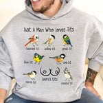 Just A Man Who Loves Tits - Naughty Gifts For Him, Husband, Bf - Personalized Shirt