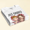 Just Married - Personalized Shirt