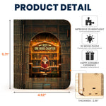 Just One More Chapter - Personalized 3D Wooden Puzzle Night Light