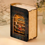 Just One More Chapter - Personalized 3D Wooden Puzzle Night Light
