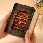 Just One More Chapter - Personalized 3D Wooden Puzzle Night Light