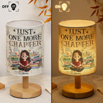 Just One More Chapter - Personalized Fabric Lamp