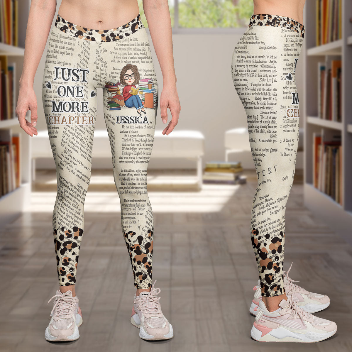 Just One More Chapter - Personalized Leggings