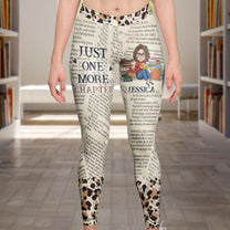 Just One More Chapter - Personalized Leggings