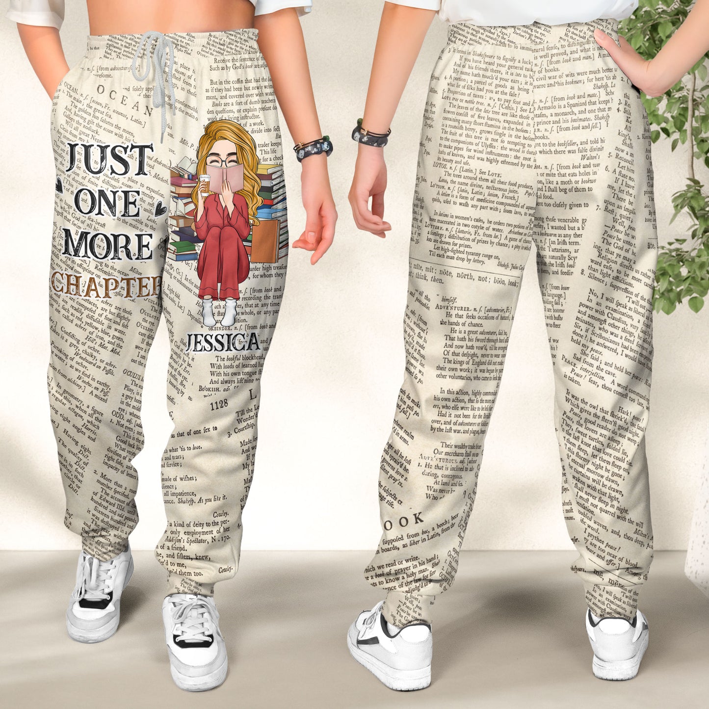 Just One More Chapter - Personalized Sweatpants