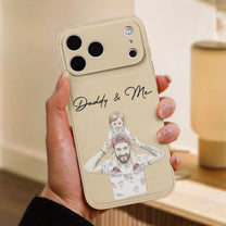 Just-A-Dad-&-His-Kids-Watercolor-Style-Fathers-Day-Gift-For-Dad-Husband-Personalized-Phone-Case-3