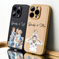 Just-A-Dad-&-His-Kids-Watercolor-Style-Fathers-Day-Gift-For-Dad-Husband-Personalized-Phone-Case-6