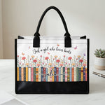 Just-A-Girl-Who-Loves-Books-Custom-Name,-Quote-&-Birth-Flower-Personalized-Tote-Bag-1