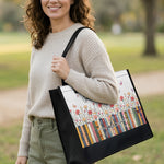 Just-A-Girl-Who-Loves-Books-Custom-Name,-Quote-&-Birth-Flower-Personalized-Tote-Bag-3