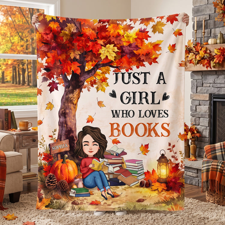 Just-A-Girl-Who-Loves-Books-Fall-Gift-For-Daughter-Gift-For-Her-Personalized-Blanket1