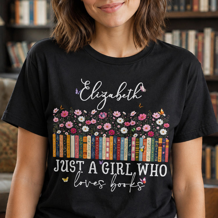 Just-A-Girl-Who-Loves-Books-Personalized-Shirt-4