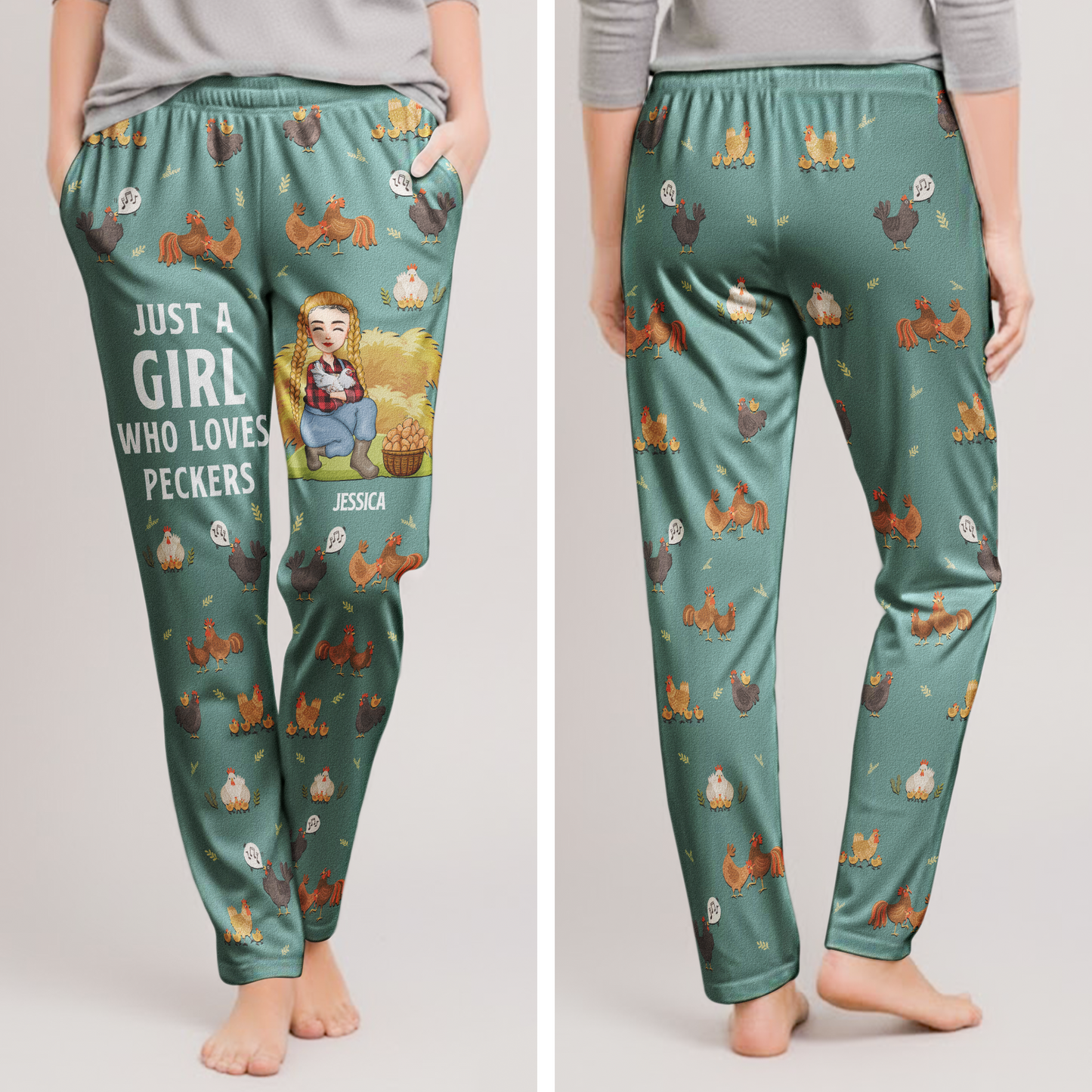 Just-A-Girl-Who-Loves-Peckers-Personalized-Lounge-Pants-3
