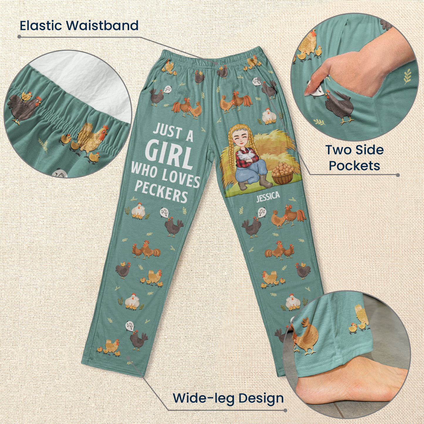 Just-A-Girl-Who-Loves-Peckers-Personalized-Lounge-Pants-5