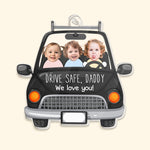 Keychain Custom Babies Face Drive Safe Daddy - Personalized Acrylic Photo Keychain