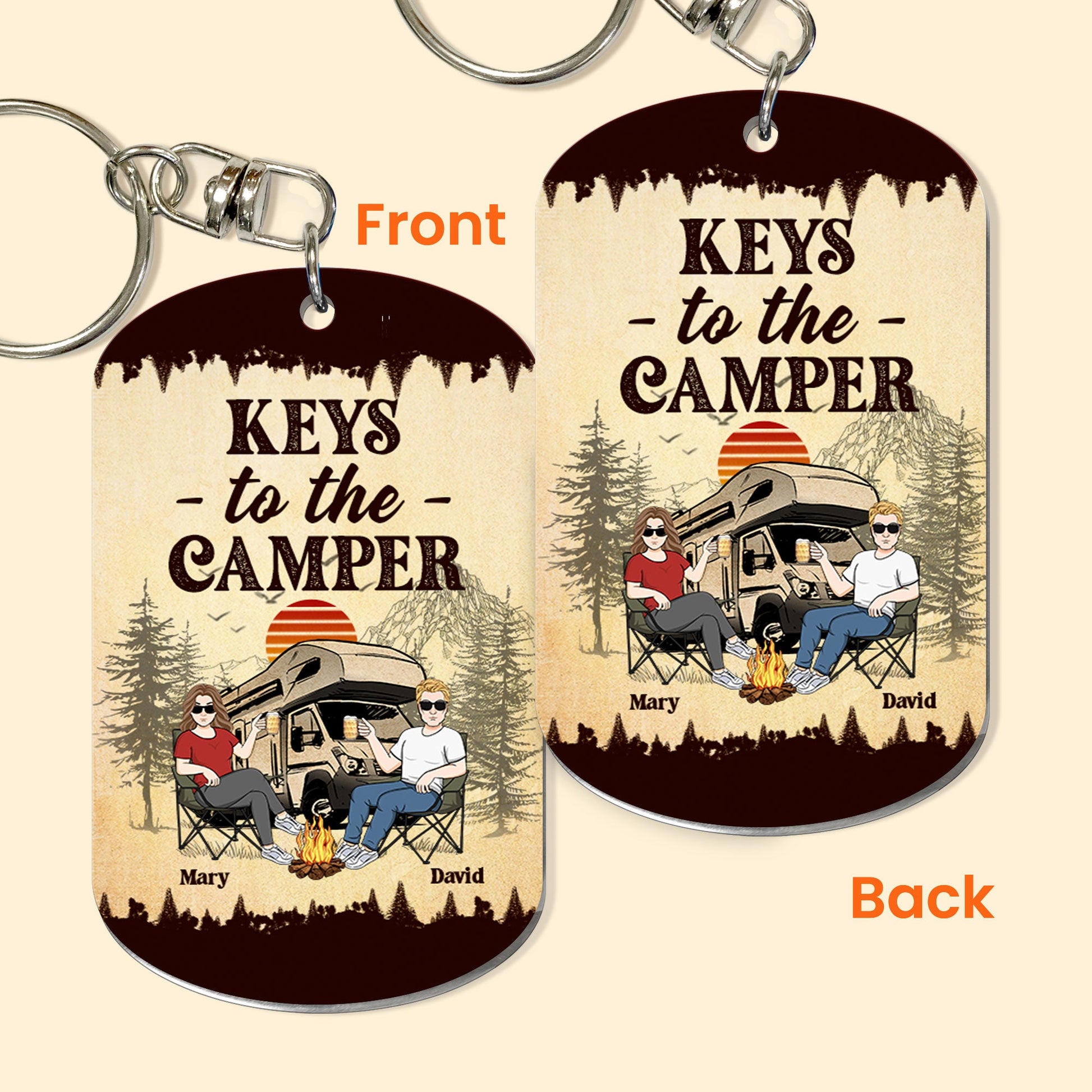 camper schlüsselanhänger Keys To The Camper