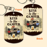Keys To The Camper Ver2 - Personalized Keychain