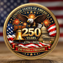 250 Years Of Freedom - Coin