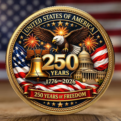 250 Years Of Freedom - Coin