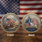Descendant Of A Patriot - Coin