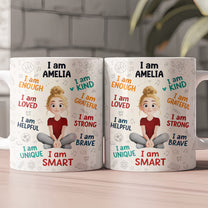 Kid Affirmation Cute Cartoon - Personalized Mug