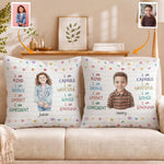 Kid Affirmation Watercolor Style - Personalized Pillow