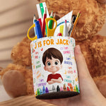 Kid Affirmations - For Son, Daughter, Grandkids, Back To School - Personalized Pen Holder