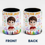 Kid Affirmations - For Son, Daughter, Grandkids, Back To School - Personalized Pen Holder