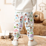 Kid Affirmations I Am Kind - Personalized Photo Sweatpants