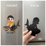 Kid Cute Cartoon Decor For Locker, Fridge, Magnetic Board, Or Bedroom Organizer - Personalized Magnet