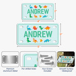 Kid Girl Boy Name Sign - Personalized Mini License Plate