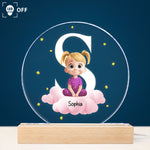 Kid Initial Name - Personalized LED Light