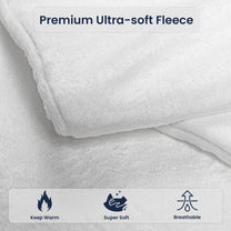 Kid Name Pattern - Personalized Kid's Fleece Scarf