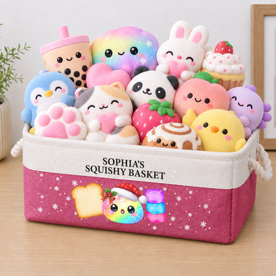Kid Squishy Hunter - Personalized Storage Basket