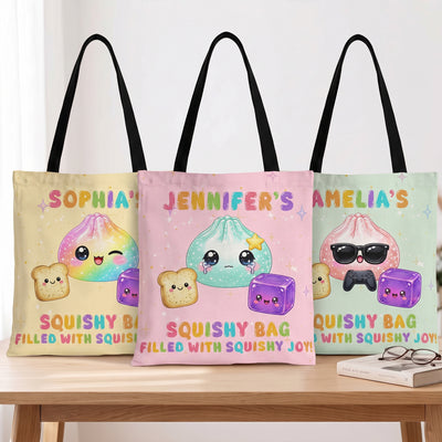 Kid Squishy Hunter - Personalized Tote Bag