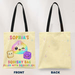Kid Squishy Hunter - Personalized Tote Bag