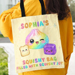 Kid Squishy Hunter - Personalized Tote Bag