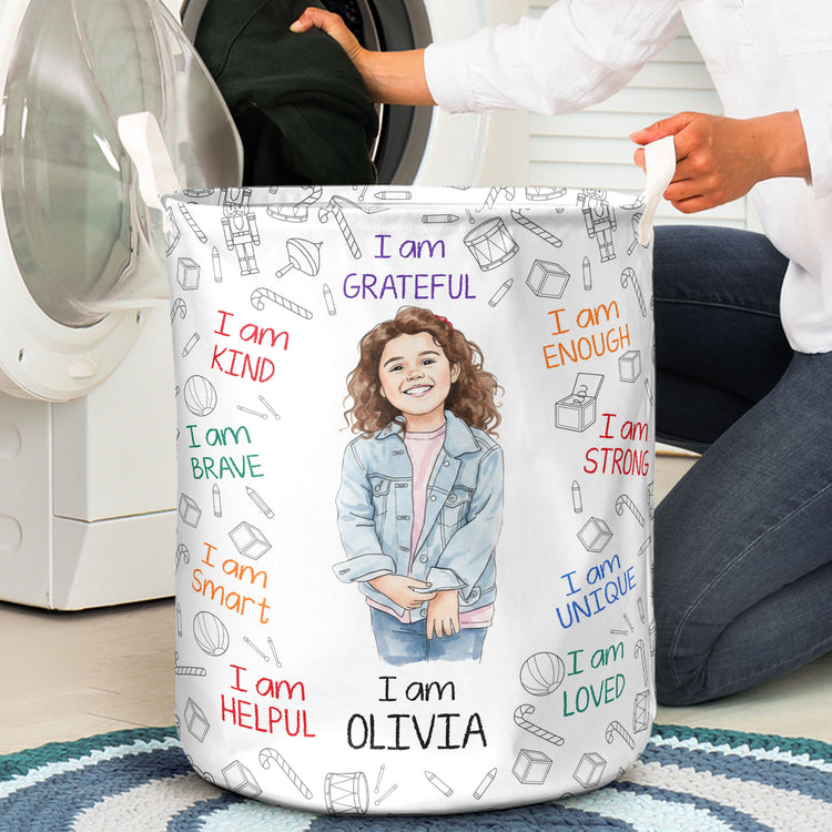 Kid-Affirmations-I-Am-Kind-Smart-Loved-Watercolor-Personalized-Basket-2