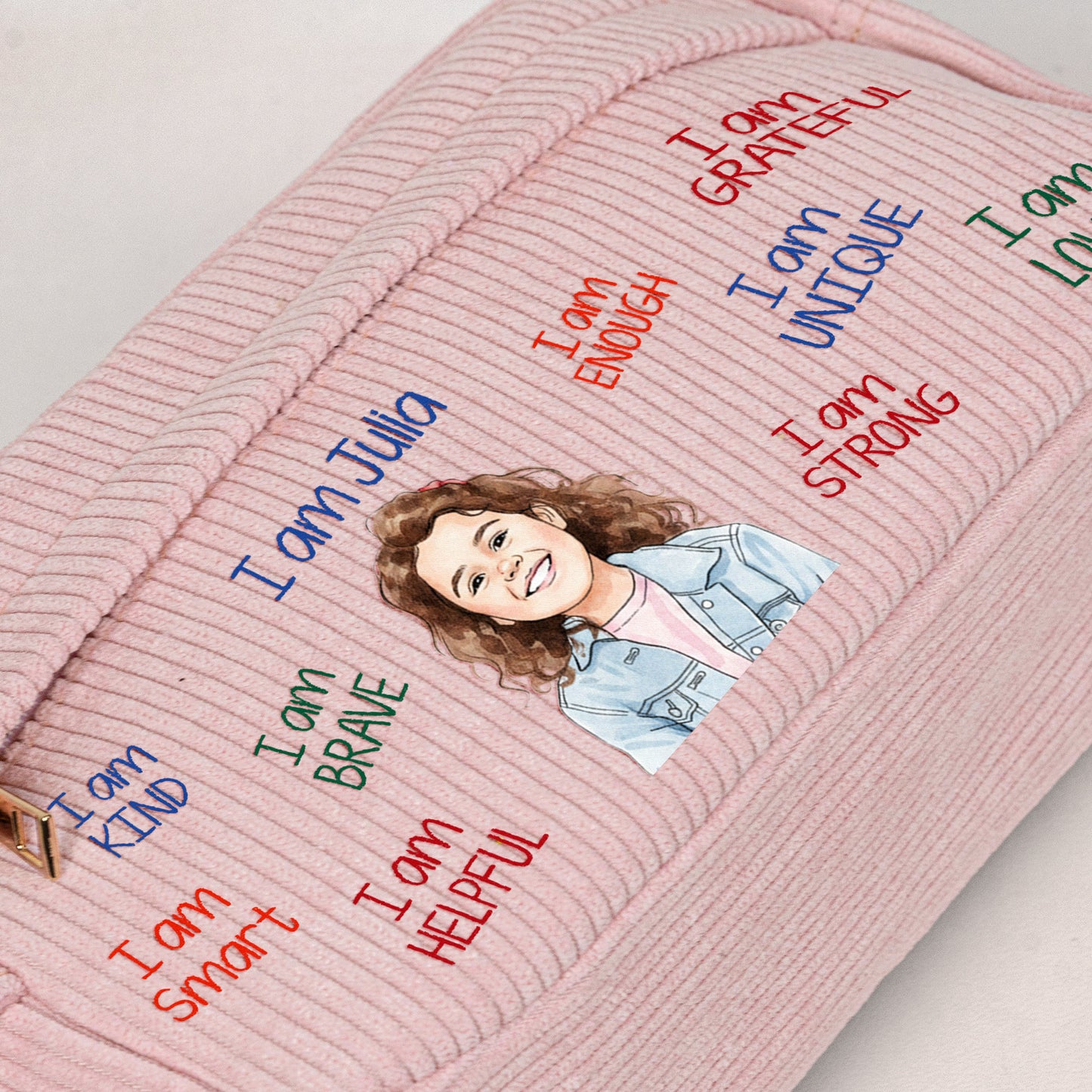 Kid-Affirmations-I-Am-Kind-Smart-Loved-Watercolor-Personalized-Pencil-Case-3