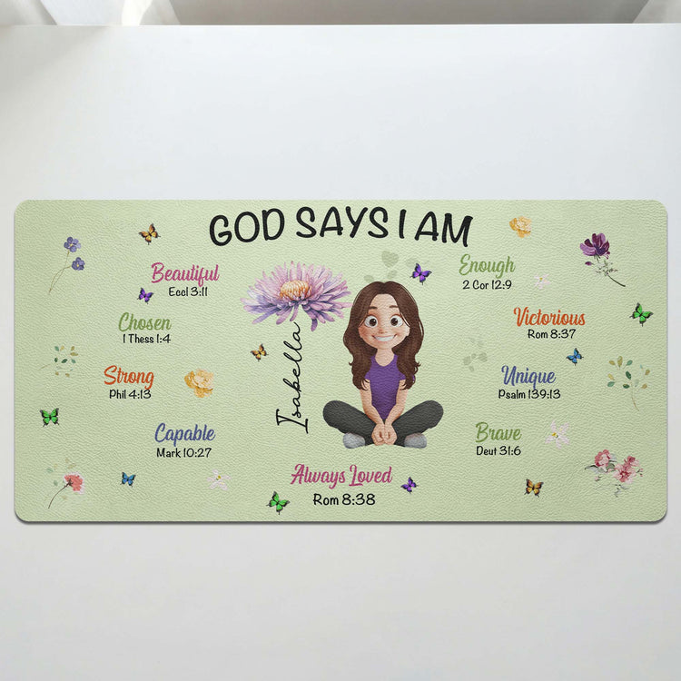 Kid-Birth-Flower-God-Says-I-Am-Personalized-Desk-Mat2