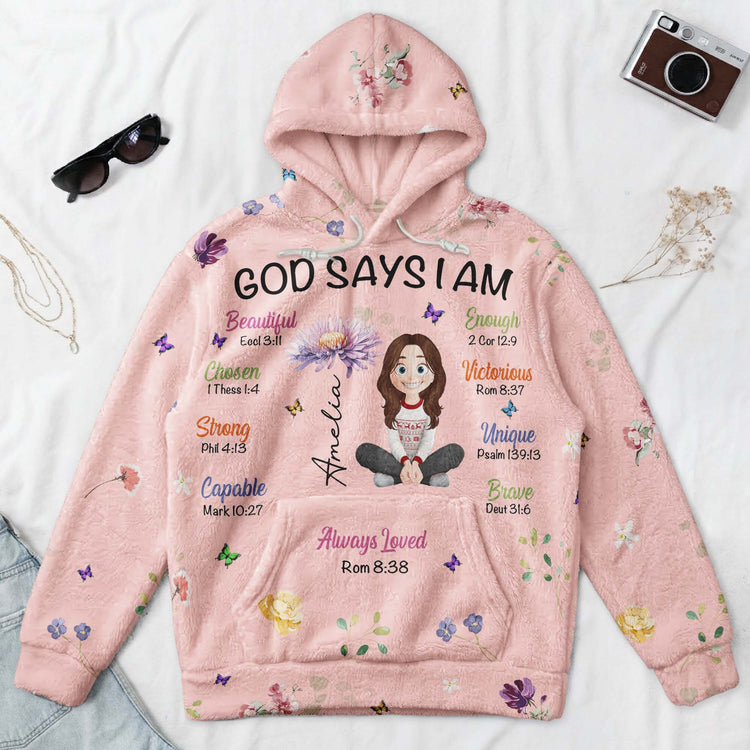 Kid-Birth-Flower-God-Says-I-Am-Personalized-Hoodie-4