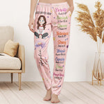 Kid-Birth-Flower-God-Says-I-Am-Personalized-Lounge-Pants-1