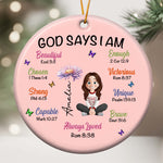 Kid-Birth-Flower-God-Says-I-Am-Personalized-Ornament-1